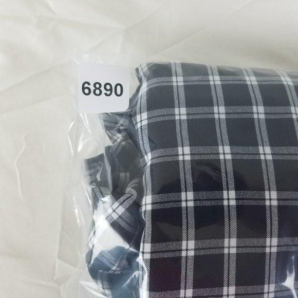 Mojo Sports Wear Mens Shirt Medium Black Plaid Long Sleeve Fishing Button Down - Picture 10 of 10